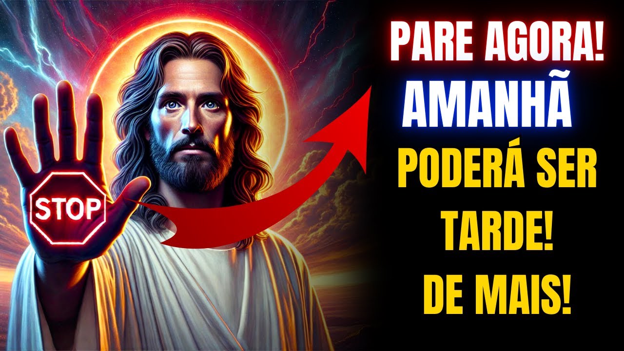 ABRA AGORA PARA NÃO PERDER SUA BÊNÇÃO! MENSAGEM DE DEUS
