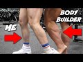 Comparing My Calves To A BODYBUILDER'S