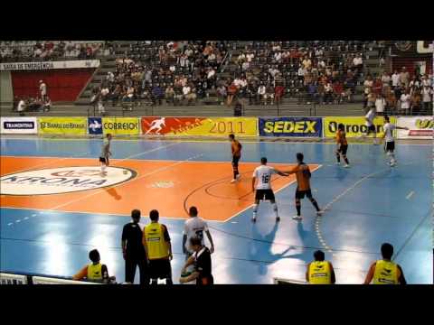 Futsal - Corinthians 1 x Carlos Barbosa 6 - lances e gols
