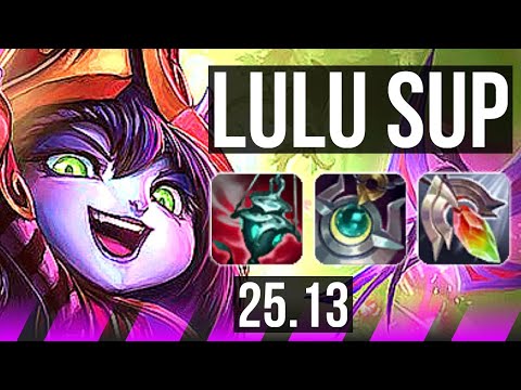 LULU & Vayne vs PYKE & Zeri (SUP) | 17k DMG | EUW Grandmaster | 25.13