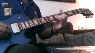 Video thumbnail for Gibson Les Paul Studio Nitrous 2012 USA & Roland Cube 80XL Guitar amp by Raul E De La Garza
