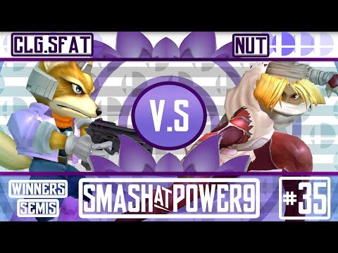 SAP9 #35 - CLG. | SFAT (Fox) VS Nut (Sheik) - Winners Semis