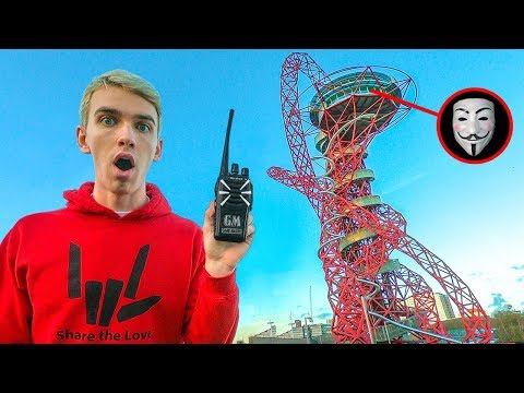 FOUND GAME MASTER worlds tallest TOP SECRET SPY CONTROL ROOM with HIDDEN ESCAPE ROOM INSIDE!! Video