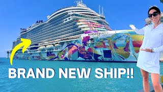 I rode the AQUA SLIDECOASTER on the brand new Norwegian Aqua!