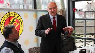 Başkan Özlü Gazetecilerle Bir Araya Geldi