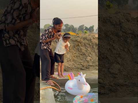 Bacche vs swimming pool 🥹