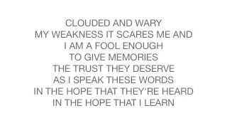 WINTERBOURNE - STEADY MY BONES - LYRIC VIDEO