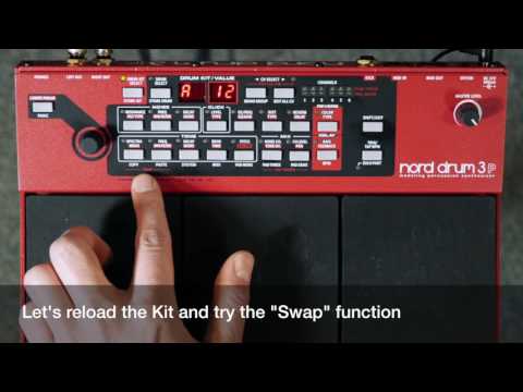 Nord Drum 3P Basics #2 - Menus, Copy/Paste, Swap and Init Sound