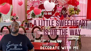 Baby Shower Setup | A Little Sweetheart Is On The Way | Timelapse | EOE Designs