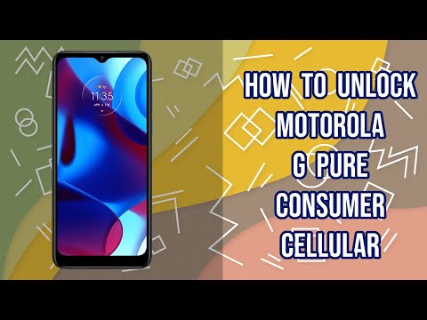 Unlock Motorola G Pure Consumer Cellular & Verizon by imei code, T-Mobile NOT Support bigunlock.com