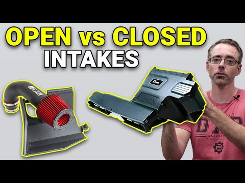 How are Open VS Closed Intakes Different?