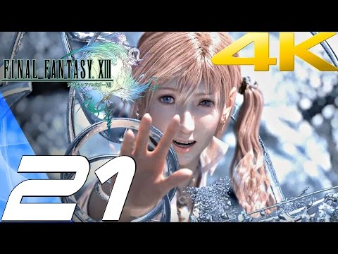 Final Fantasy XIII - Walkthrough Part 21 - Barthandelus Boss [4K 60FPS]