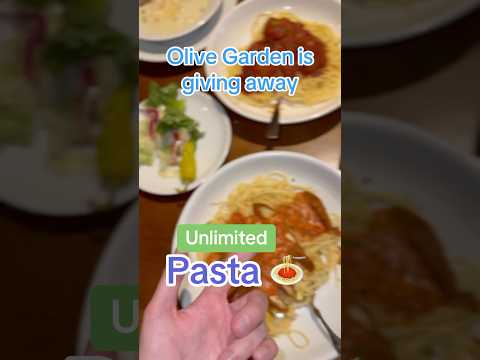 How to get Unlimited Pasta at Olive Garden… (+ Soup, Salad, and Breadsticks)