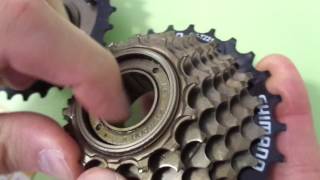Трещотка shimano tourney mf tz21