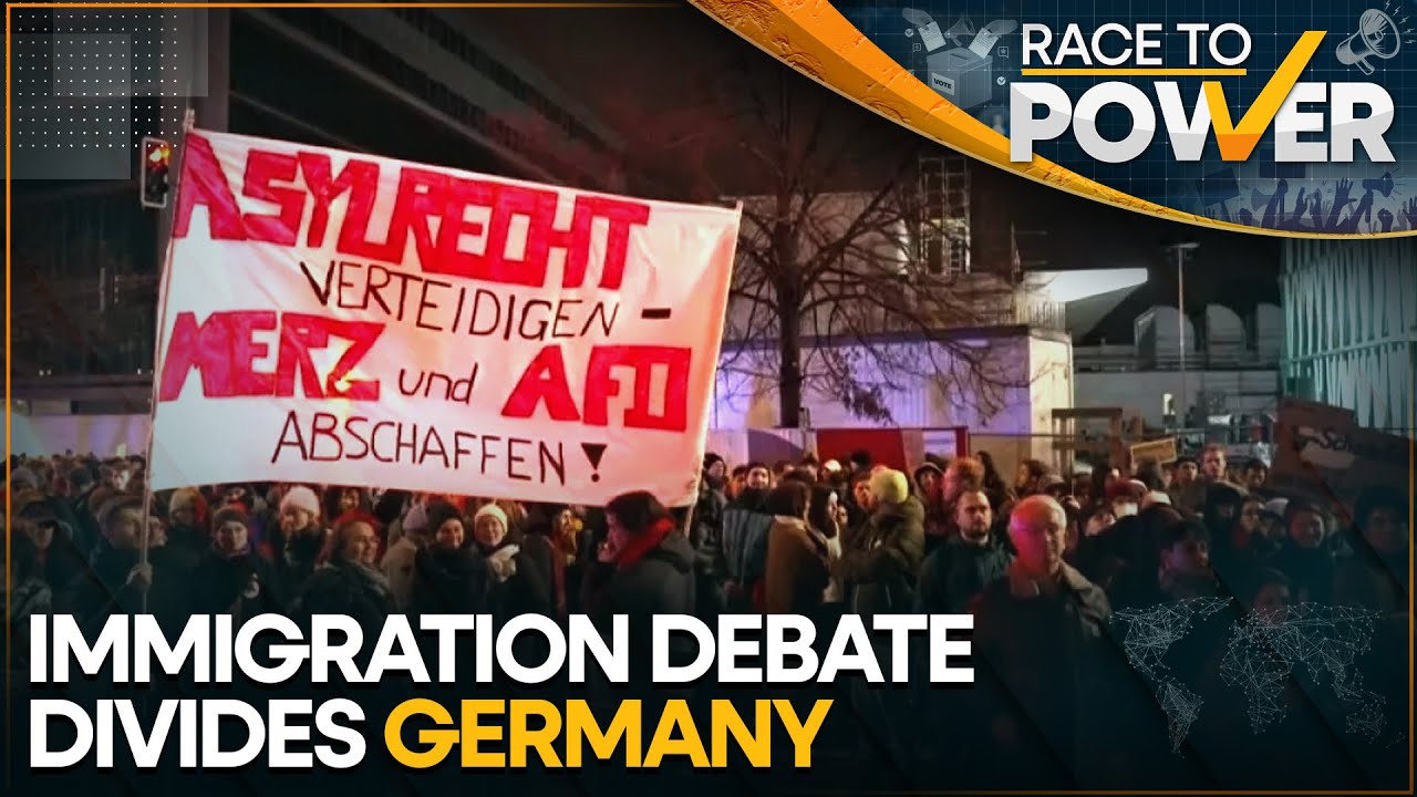 Germany: Massive Protests Against CDU Party | Race to Power | WION News