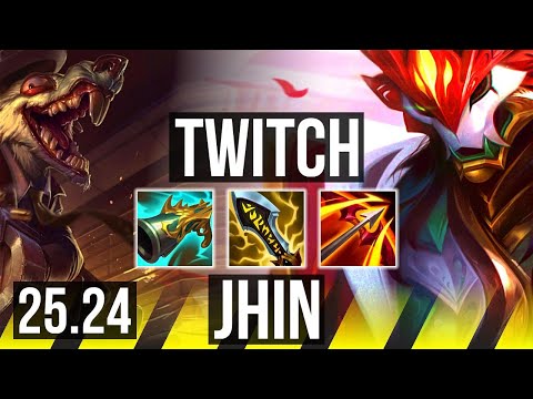 TWITCH & Maokai vs JHIN & Pyke (ADC) | EUW Master | 25.24