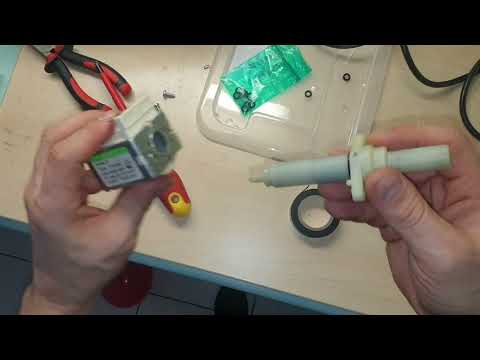 Renew Ulka water pump set for coffee machine. improve performance