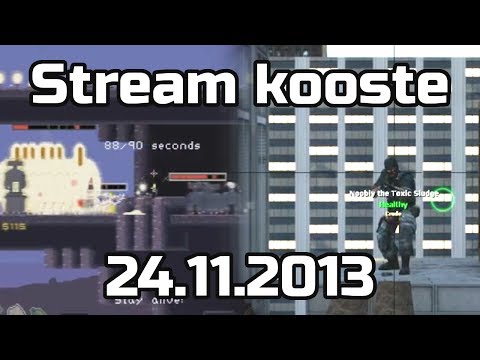 Stream kooste [24.11.2013] - Taikatemppuja ja pettureita