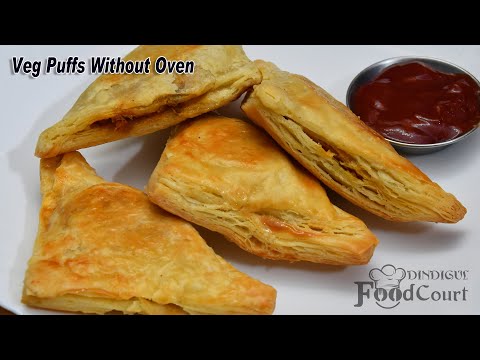 Vegetable Puffs Without Oven/ Veg Puffs Recipe/ Bakery Style Veg Puffs