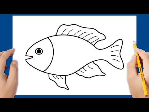 Comment dessiner un poisson étape par étape