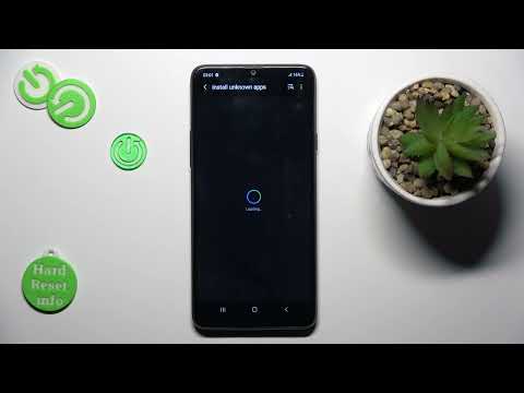 How to Enable Unknown Sources on SAMSUNG Galaxy A20s