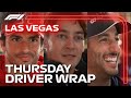 Thursday Drivers' Wrap | 2023 Las Vegas Grand Prix