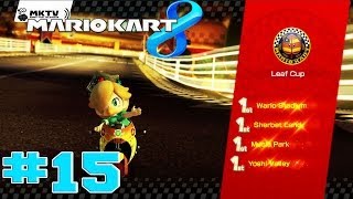 Mario Kart 8 - Walkthrough Part 15 Leaf Cup 100cc [HD]