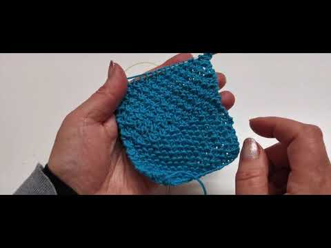 großes Perlmuster stricken