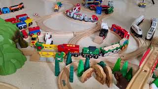 Brio Eisenbahn mit Werkstatt und Kran von Lego 2022 Teil 2 / Part 2