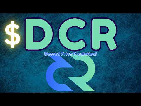 Decred ($DCR) Detailed Price Disucssion & DCR Coin Price Prediction!