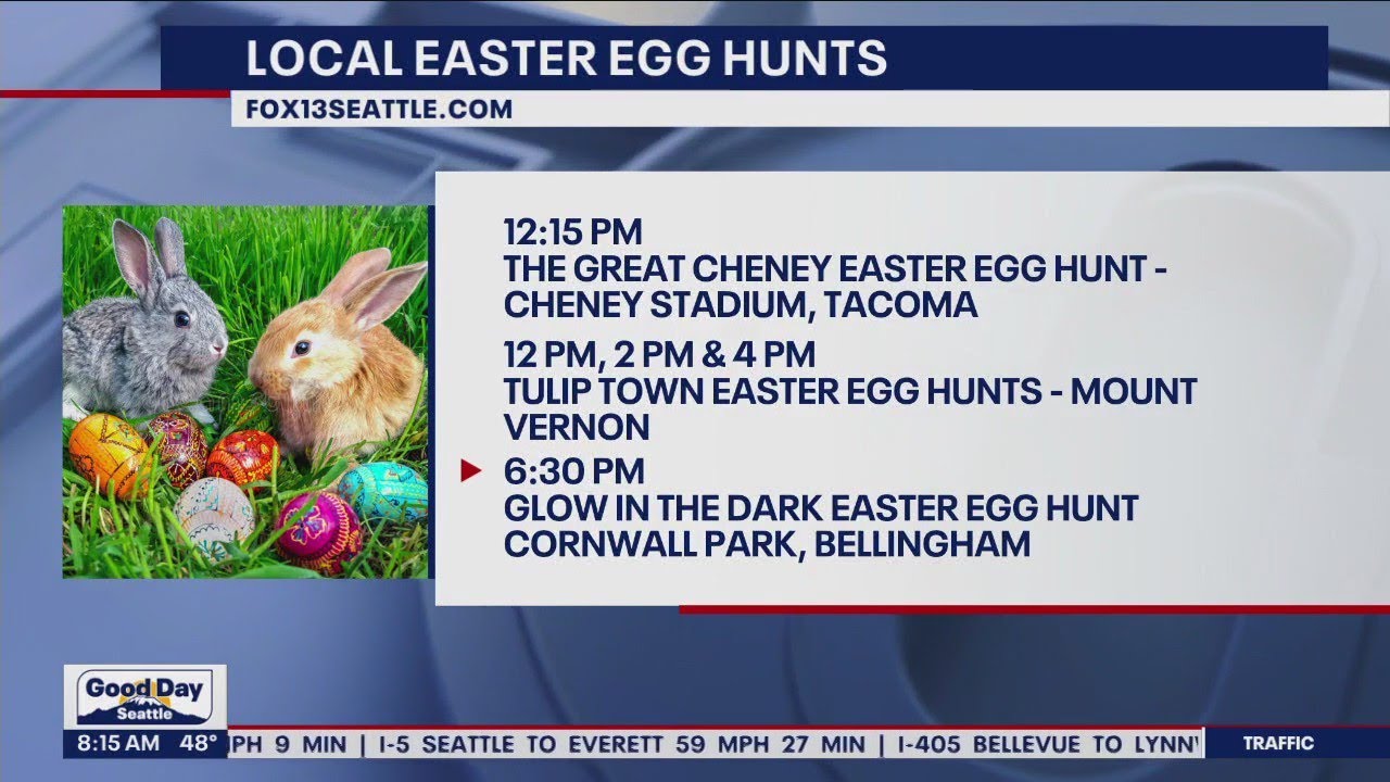 Easter egg hunts in western WA | FOX 13 Seattle