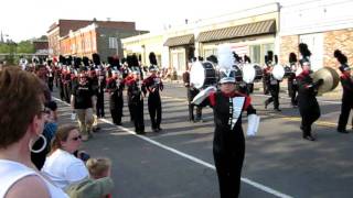 preview picture of video 'B'ville Marching Band-Memorial Day Parade 2011-Space Truckin' 2'