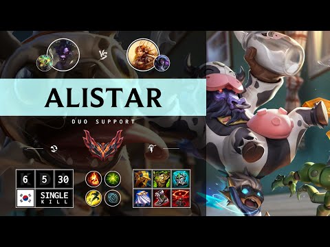 Alistar Support vs Leona - KR Grandmaster Patch 14.13