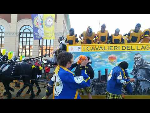 Credendari aranceri "la battaglia" carnevale di Ivrea 2019