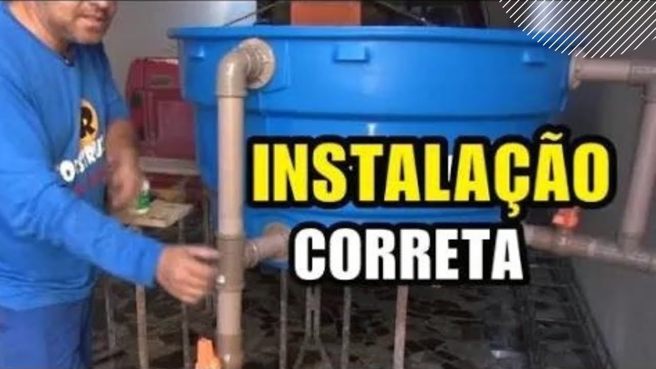 COMO INSTALAR UMA CAIXA DE AGUA DA FORMA CORRETA.