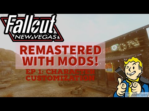 Fallout: New Vegas 2020 REMASTERED w/ MODS (EP 1: Character Customization)