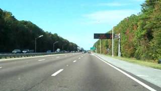 preview picture of video 'I-295 West of Jacksonville'