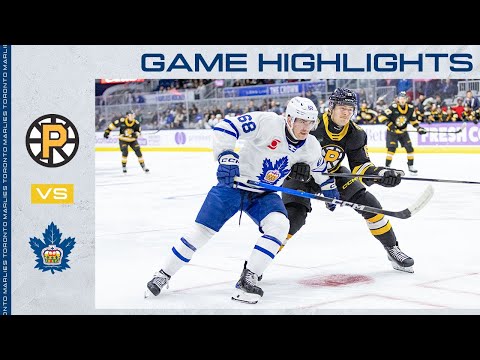 Toronto Marlies vs. Providence Bruins | Game Highlights | November 23, 2025