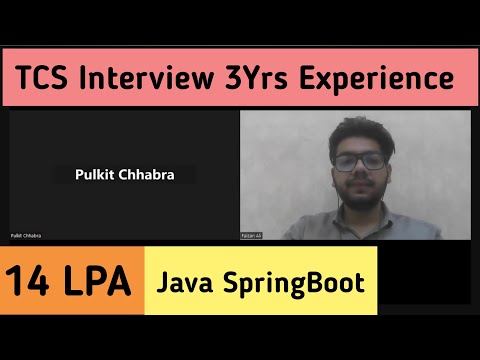 Tcs 3 Years Interview Experience Java Spring Boot
