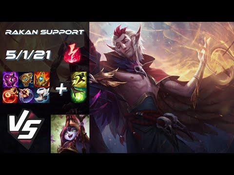 SUPPORT Rakan vs Lulu - EU Challenger Patch 25.S1.6