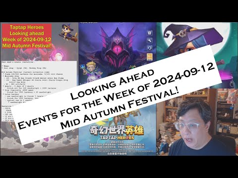 Taptap Heroes - Looking Ahead, Events for the Week of 2024-09-12 - YouTube