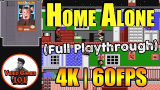 Home Alone NES Playthrough | 4K 60FPS | Video Games 101