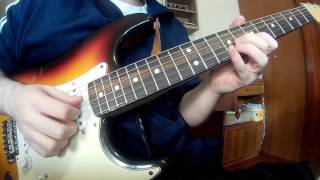 Moving On and Getting Over - John Mayer(Guitar Cover + Improvised Ending Solo) with TABS