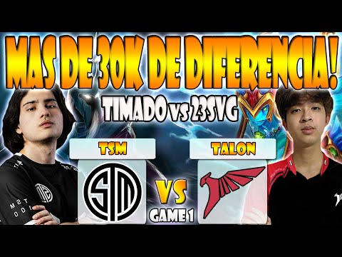 TSM VS TALON BO2[GAME 1] TIMADO, BRYLE VS 23SAVAGE - DREAMLEAGUE SEASON 20 - DOTA 2