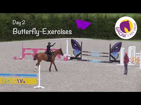 Luciana Diniz, G.R.O.W. 2 RIDE GREAT - Butterfly Exercises