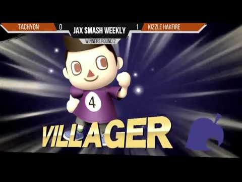 Jax Smash Weekly 4/21/16 - Tachyon(Sonic) Vs. Kizzle Hakfire(Villager) WS