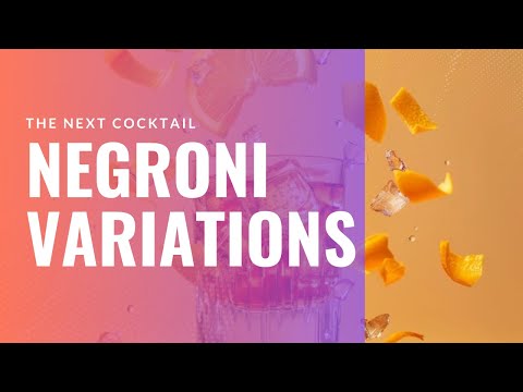 5 Negroni Variations You Can Easily Try #cocktails #negroni