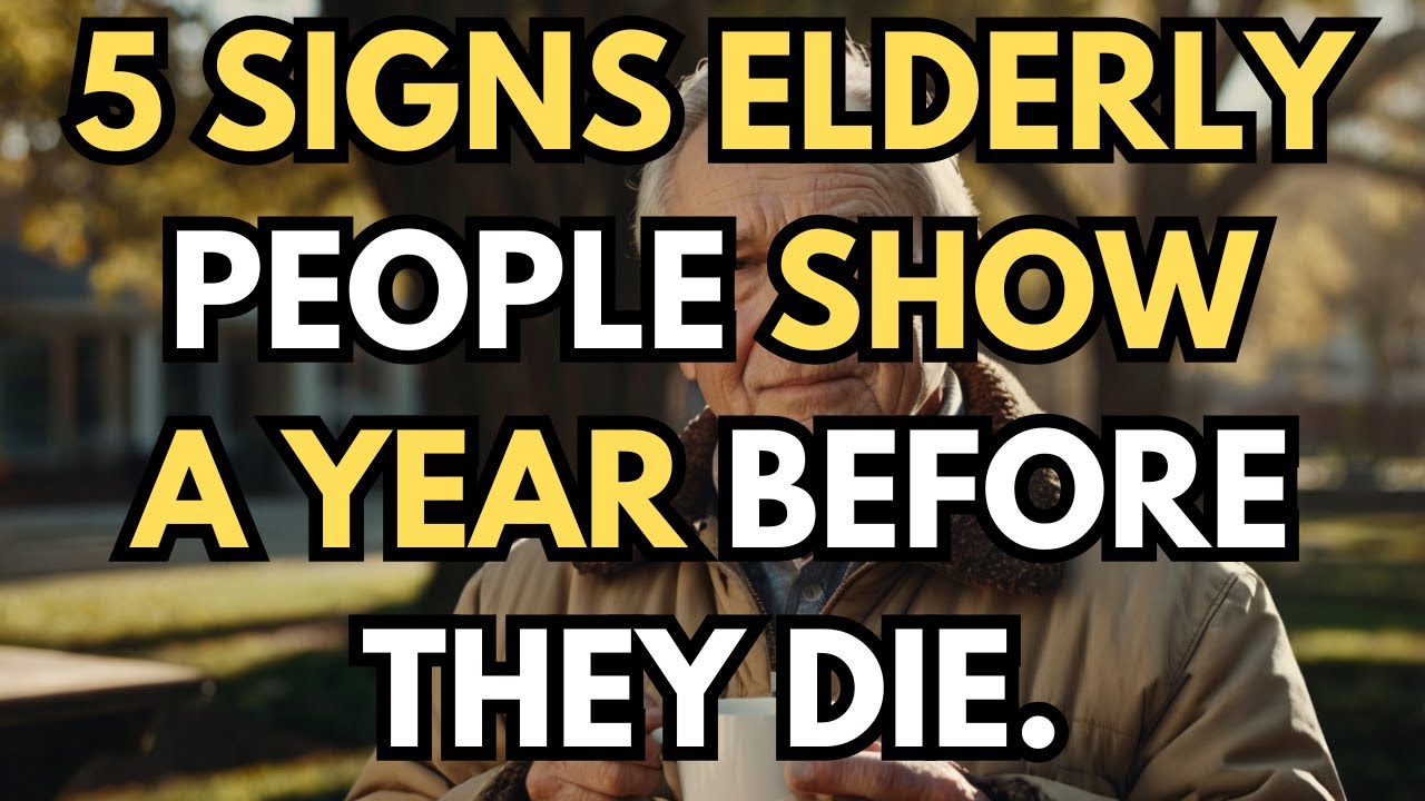 5 Signs an Elderly Person May Be in Their Final Year – Subtle Warnings You Shouldn’t Ignore