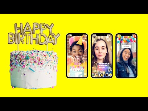 How To Get The Birthday Filter On Snapchat