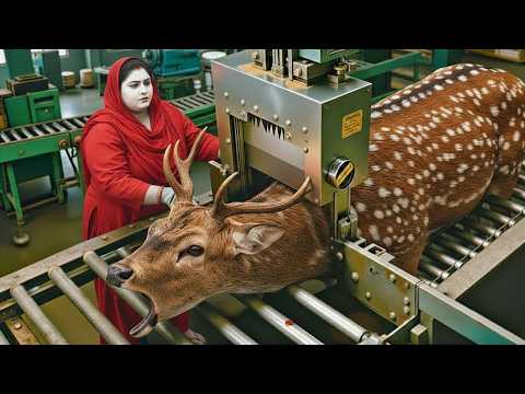 Inside the World’s Most Advanced Deer Factory (2026) | Automated Milk to Mega Profits